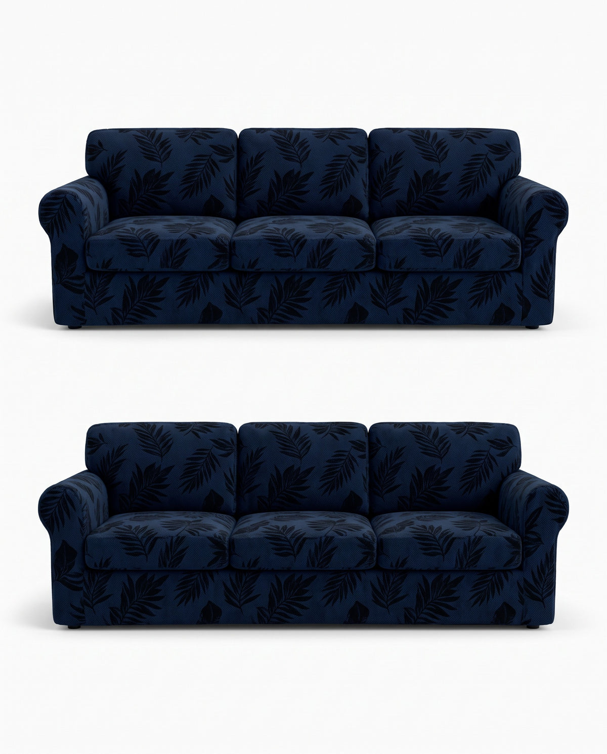 Cozy Winter Botanicals Sofa Cover | Pet Friendly, 71-165in