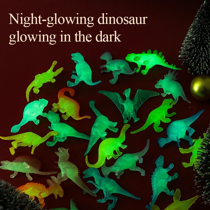 Dinosaur Advent Calendar with 24 Figures and Fossils in Non Toxic Plastic, view 4
