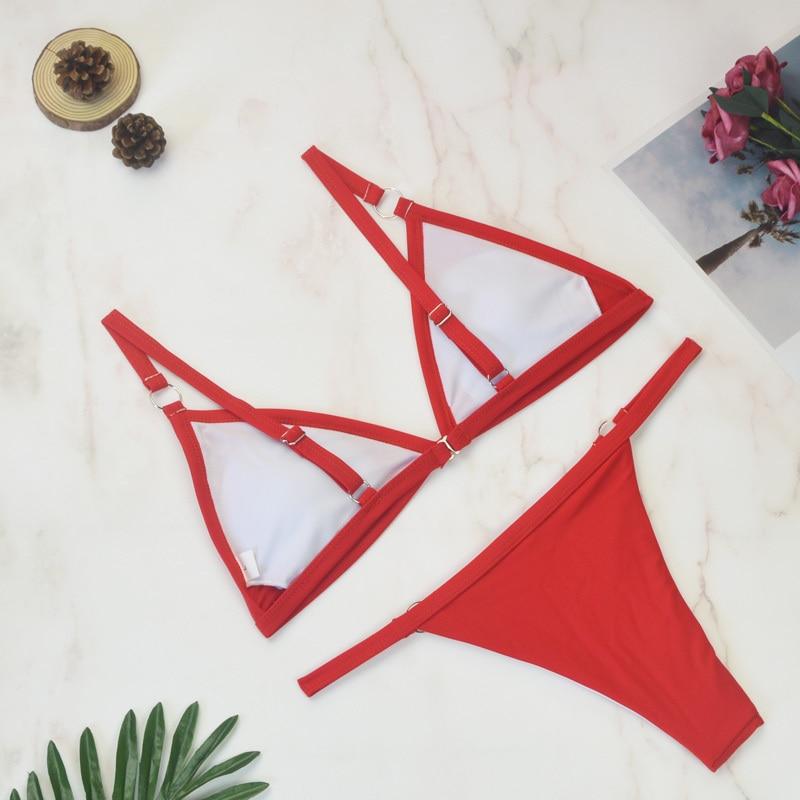 Summer | Women's Adjustable Triangle Bikini Set
