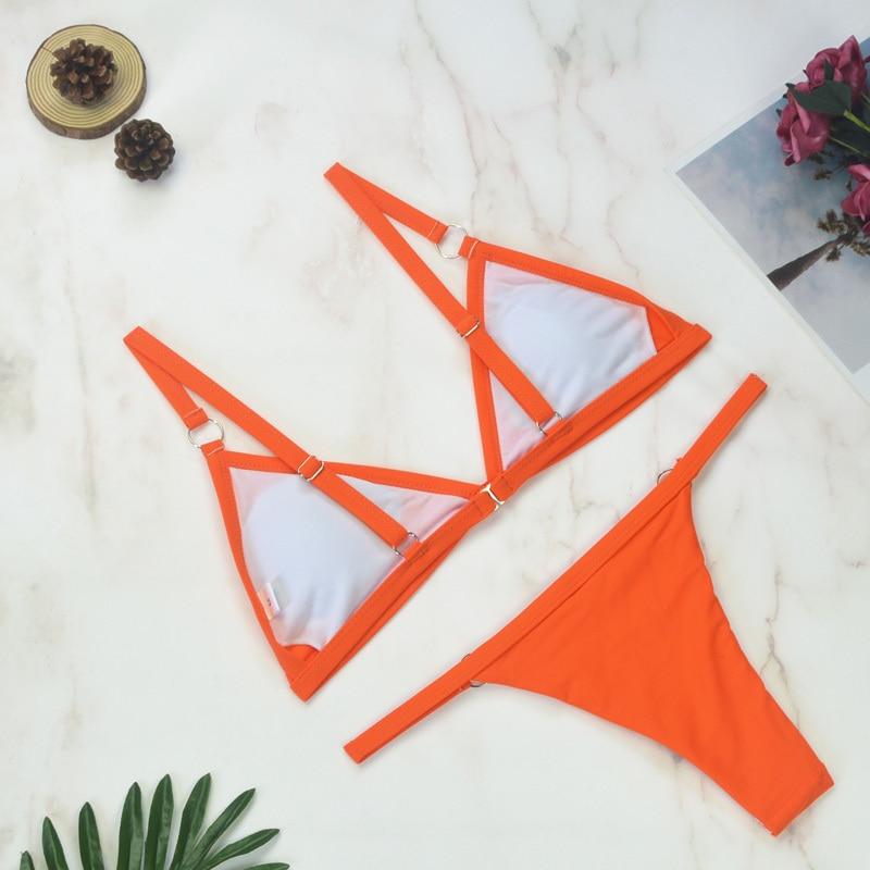 Summer | Women's Adjustable Triangle Bikini Set