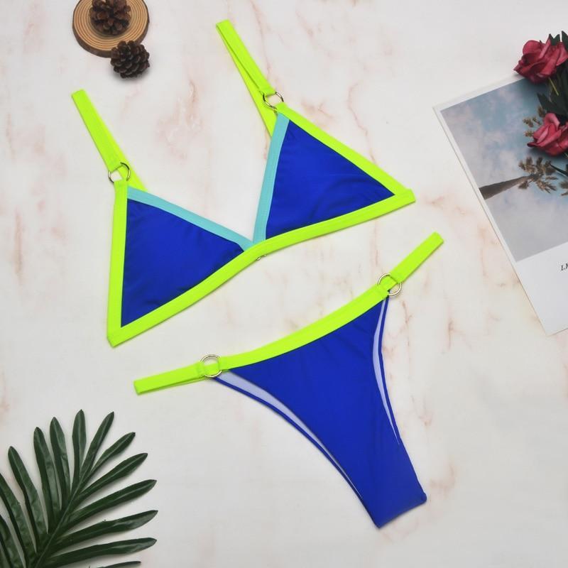 Summer | Women's Adjustable Triangle Bikini Set