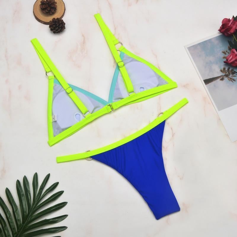 Summer | Women's Adjustable Triangle Bikini Set