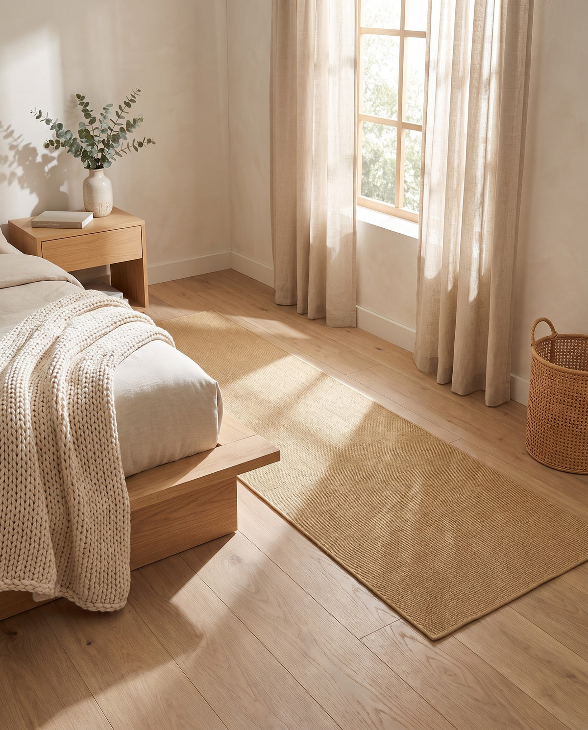 Easy Clean Rug Artisan Squares Durable Non-Slip Pet-Friendly Mod | Water Resistant, 1-6ft
