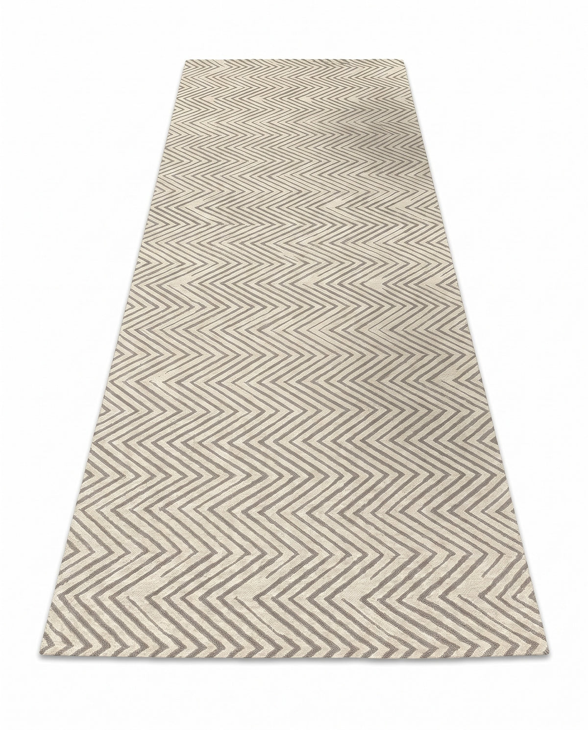 Easy Clean Rug Chevron Pattern Durable Non-Slip Pet-Friendly Mod | Indoor Use, 1-9ft