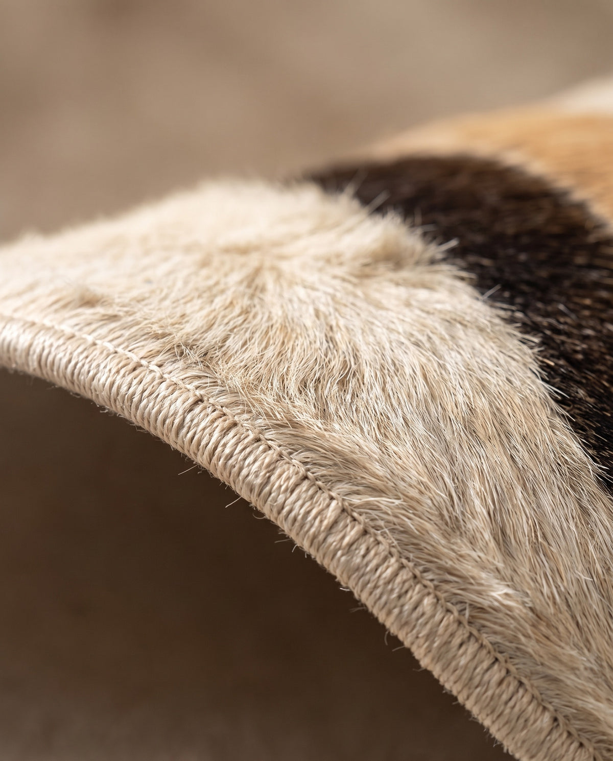 Easy Clean Rug Earthy Tones Abstract Round Spillproof Pet Friend | Durable Pile, 4-8ft