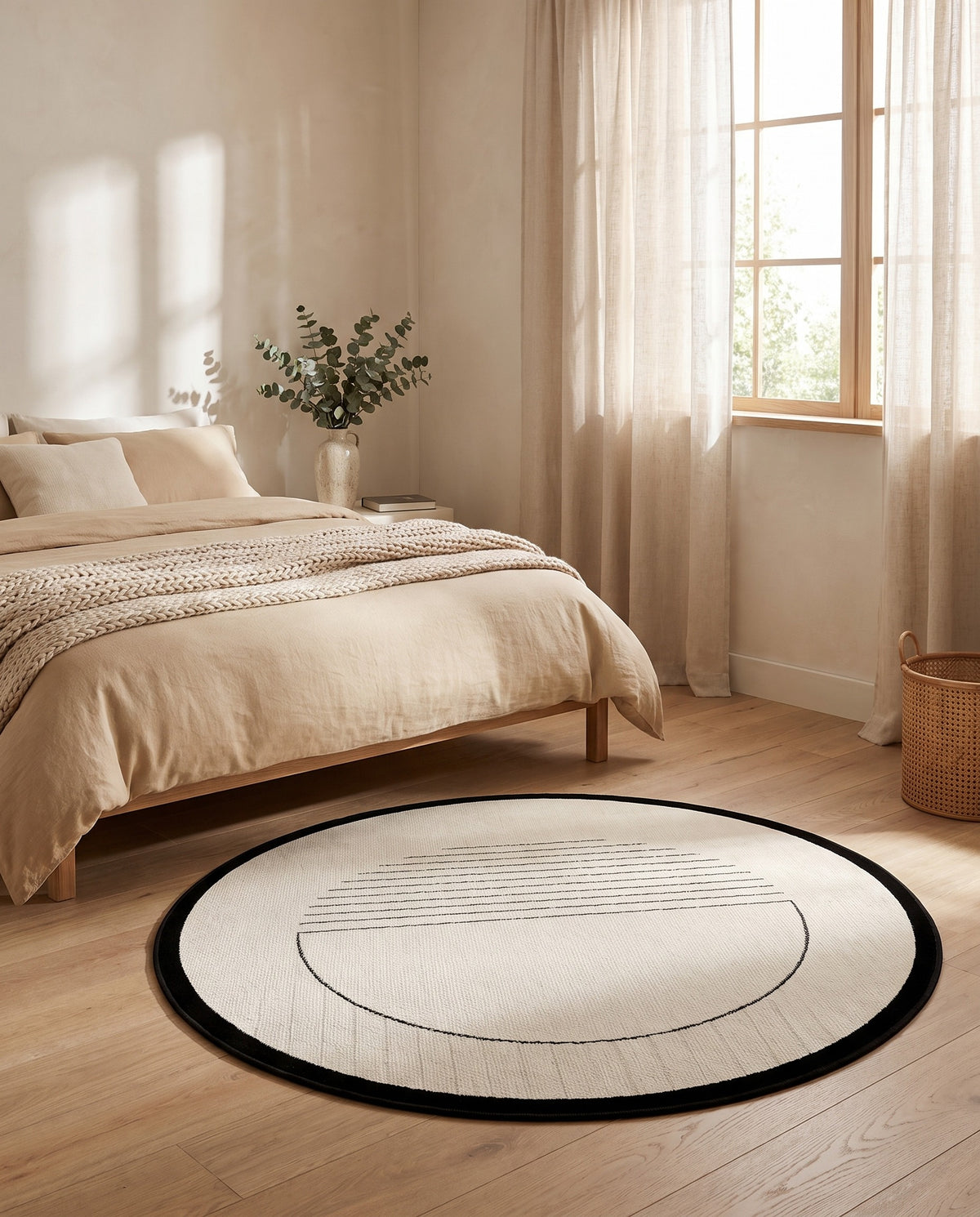 Easy Clean Rug Modern Zenith Spillproof Pet-Friendly Chic Living | Durable Pile, 6ft