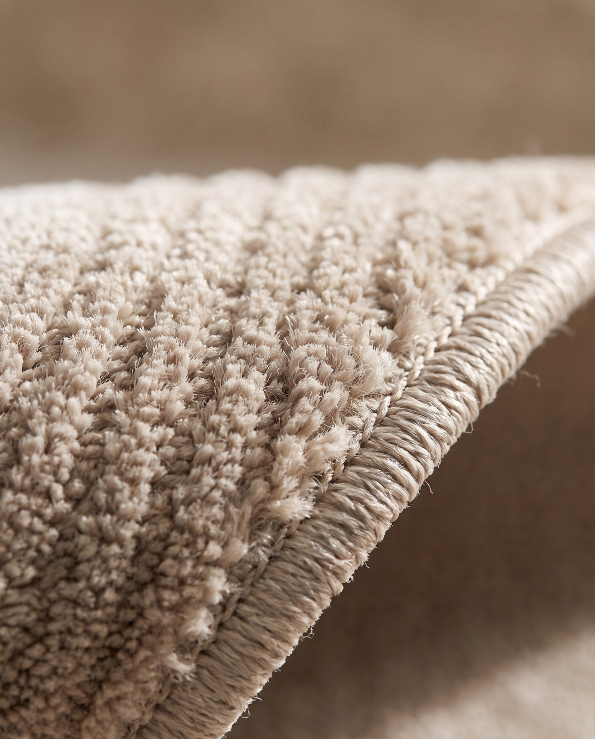 Easy Clean Rug Sand Wave Pattern Round Spillproof Pet-Friendly M | Durable Pile, 6ft