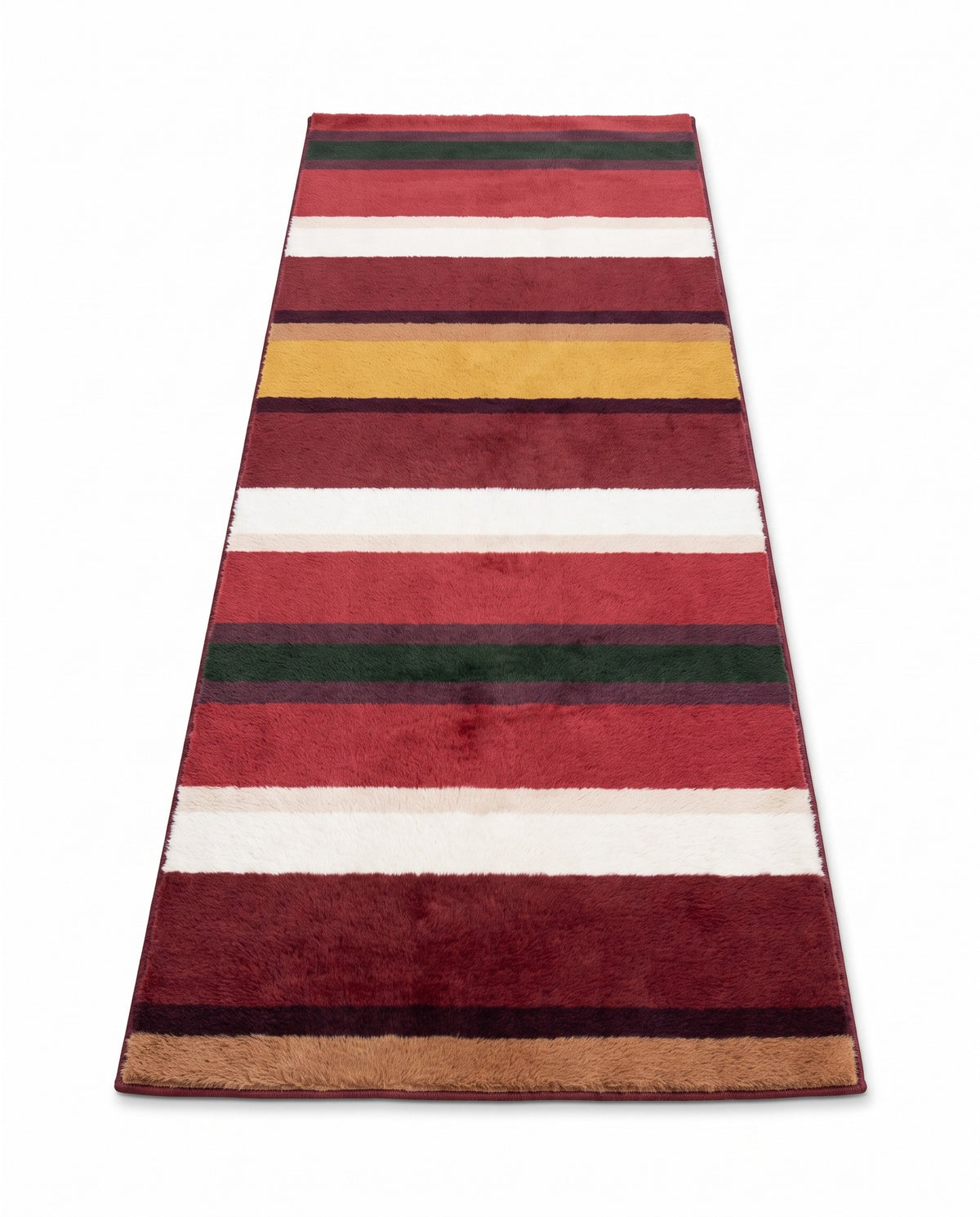 Easy Clean Rug Vintage Stripes Pet Friendly Runner Rug | Waterproof, 2-9ft