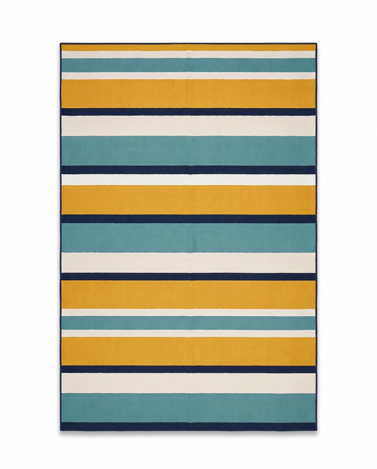 Easy Clean Rug Vintage Stripes Pet Friendly Runner Rug | Waterproof, 2-9ft