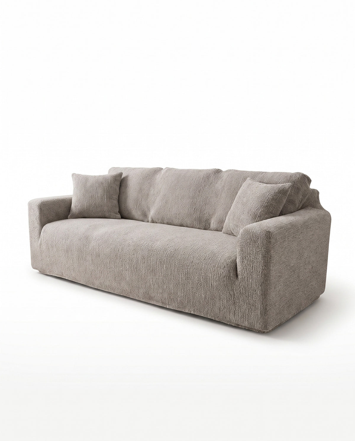 Elegant Chenille All-Season Stretch Sofa Cover - Full Wrap, Anti | Scratch Resistant