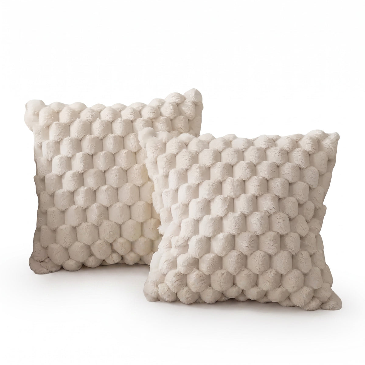 Textured Soft Cushion Cover | Melange Weave, 5 Colors