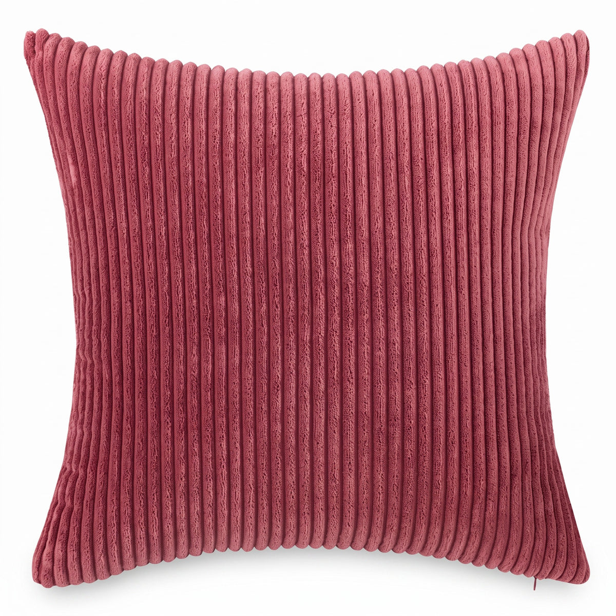 Striped Corduroy Cushion Cover | Soft Ribbed, 12-24in