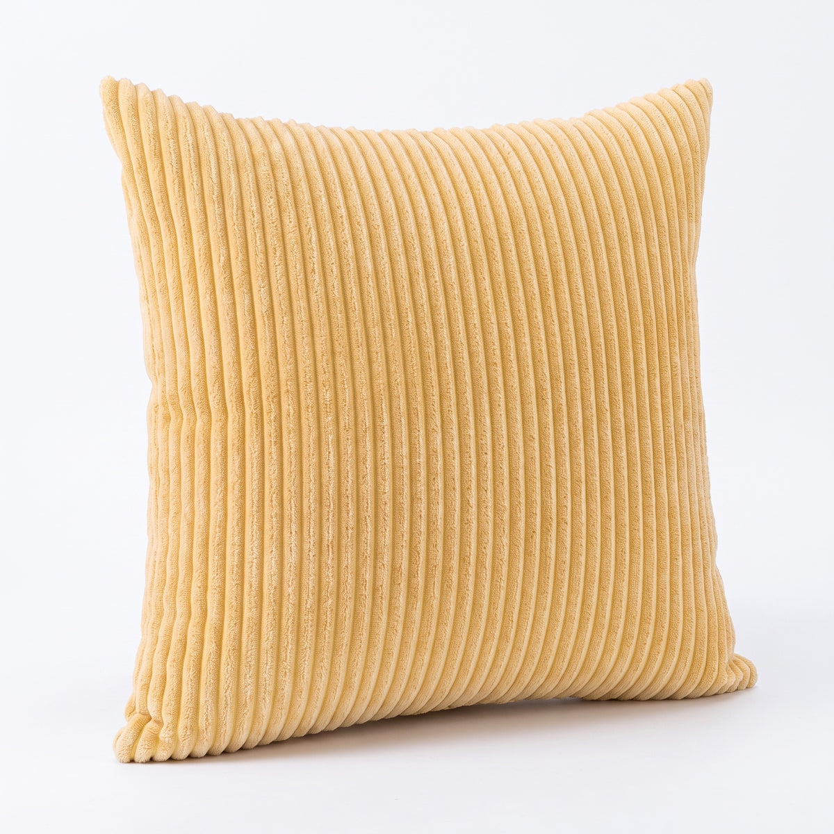 Striped Corduroy Cushion Cover | Soft Ribbed, 12-24in