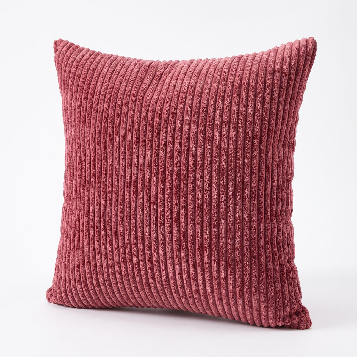 Striped Corduroy Cushion Cover | Soft Ribbed, 12-24in