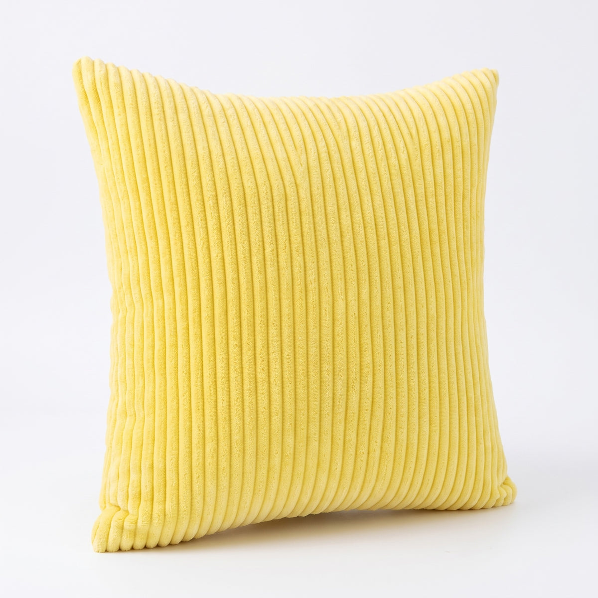 Striped Corduroy Cushion Cover | Soft Ribbed, 12-24in