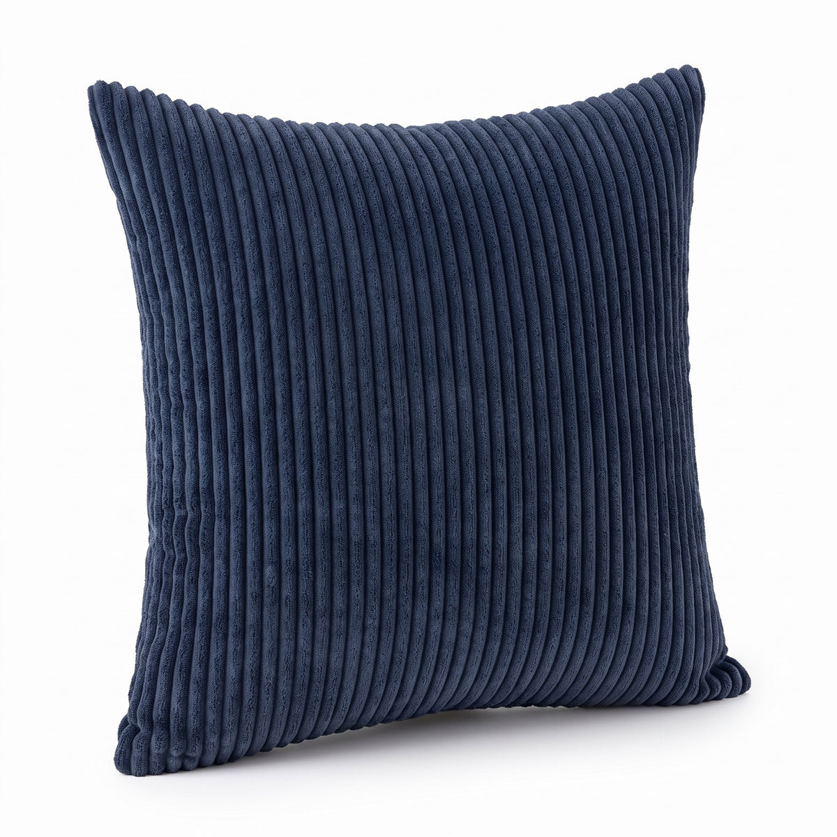 Striped Corduroy Cushion Cover | Soft Ribbed, 12-24in