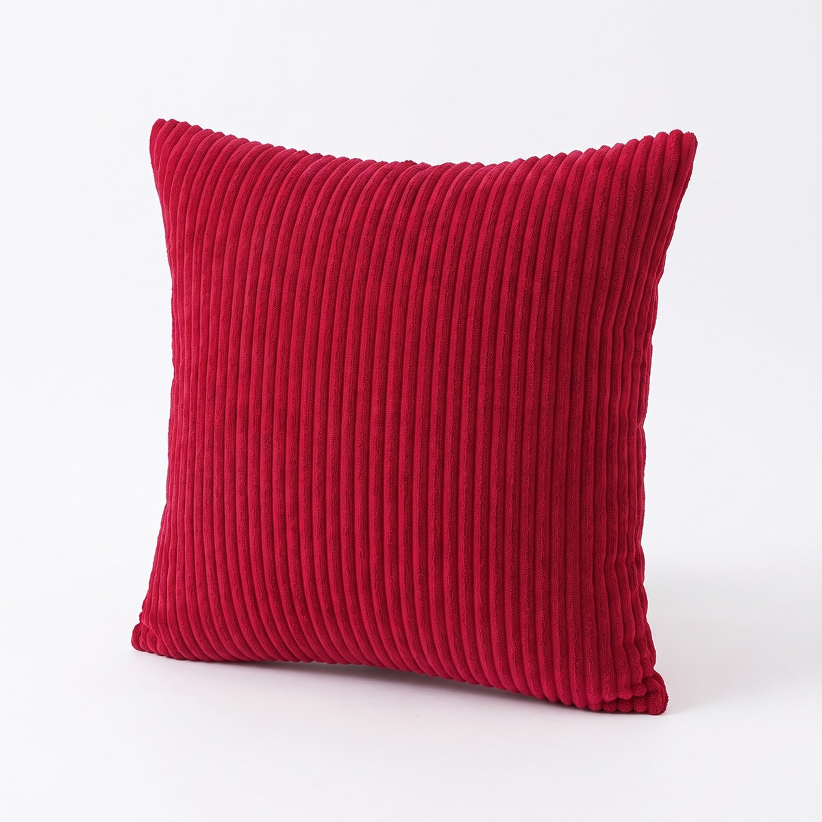 Striped Corduroy Cushion Cover | Soft Ribbed, 12-24in