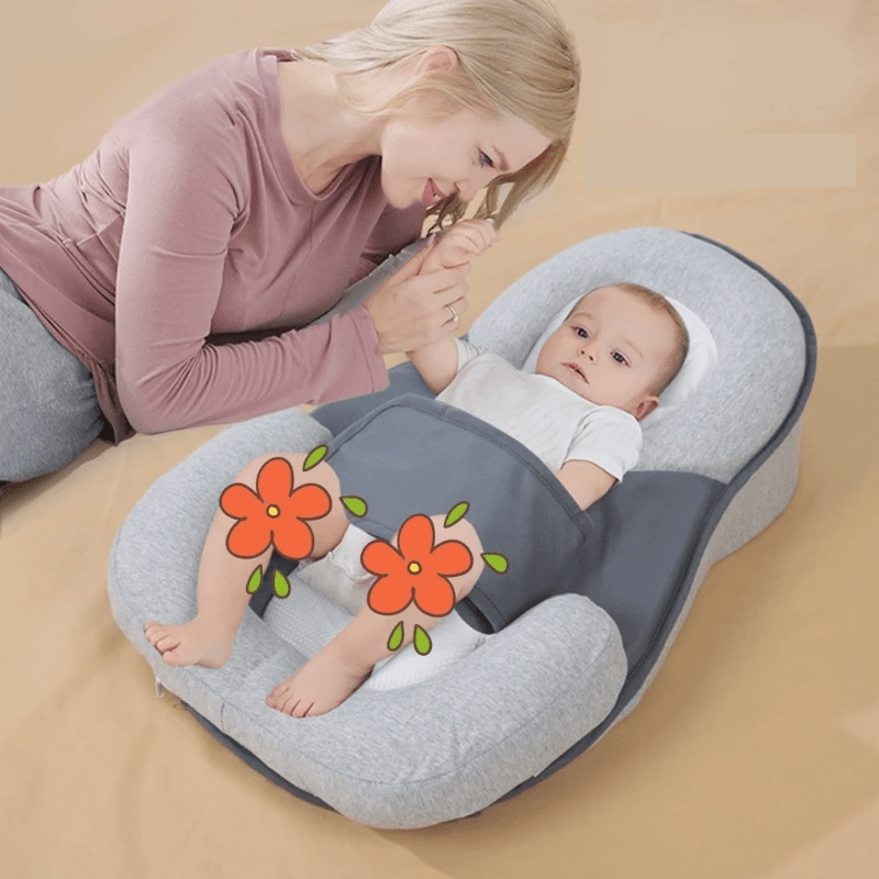 Ergonomic Baby Pillow with Gentle Incline for Bassinet, Crib and Feeding, view 1