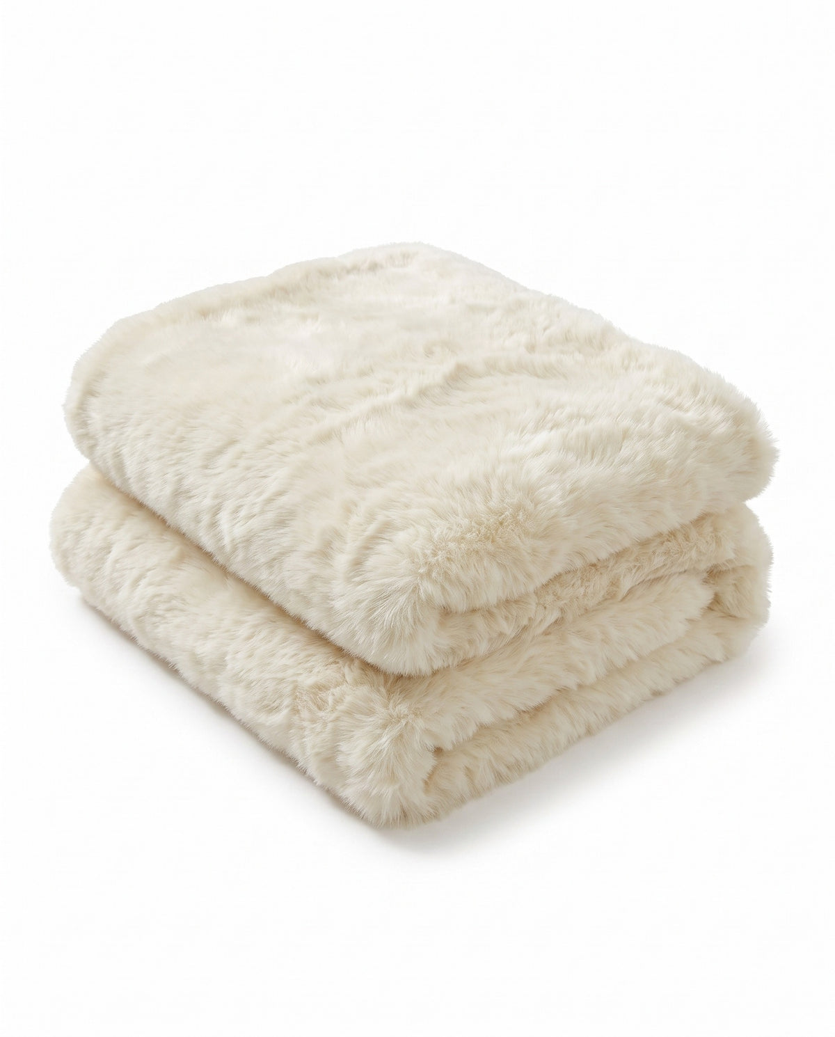 Faux Fur Throw Pillow Cover | Soft Warm Handfeel, 18in