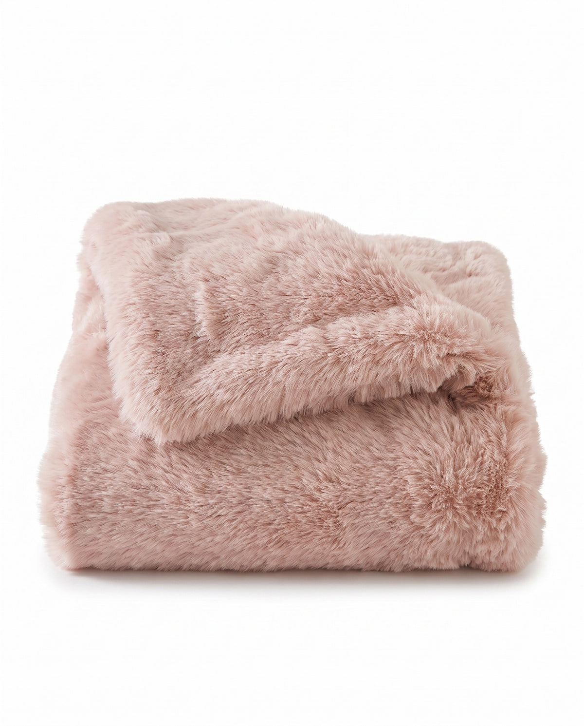 Faux Fur Throw Pillow Cover | Soft Warm Handfeel, 18in