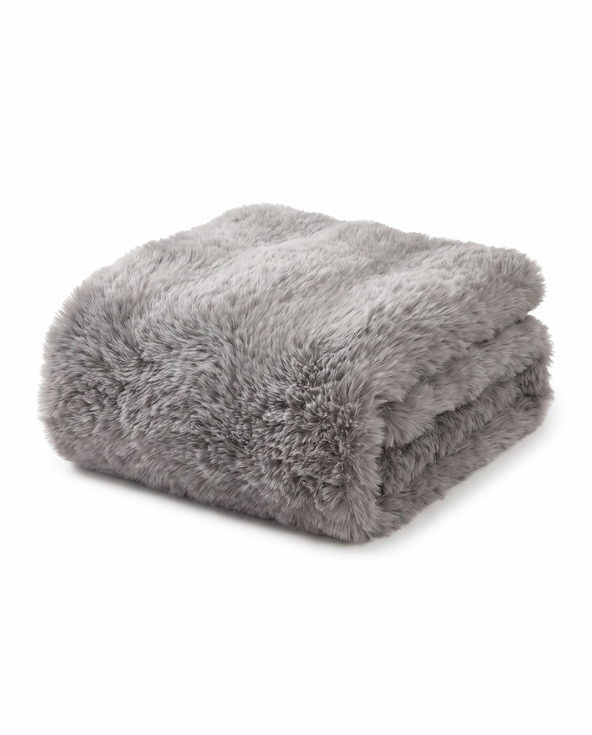 Faux Fur Throw Pillow Cover | Soft Warm Handfeel, 18in