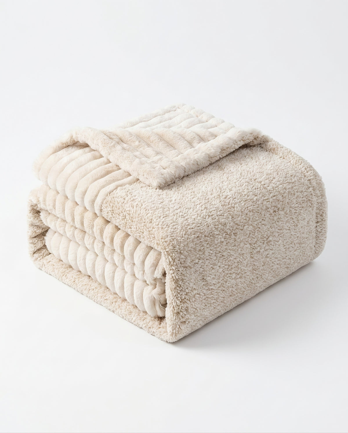 Faux Fur Throw Pillow Cover | Soft Warm Handfeel, 18in