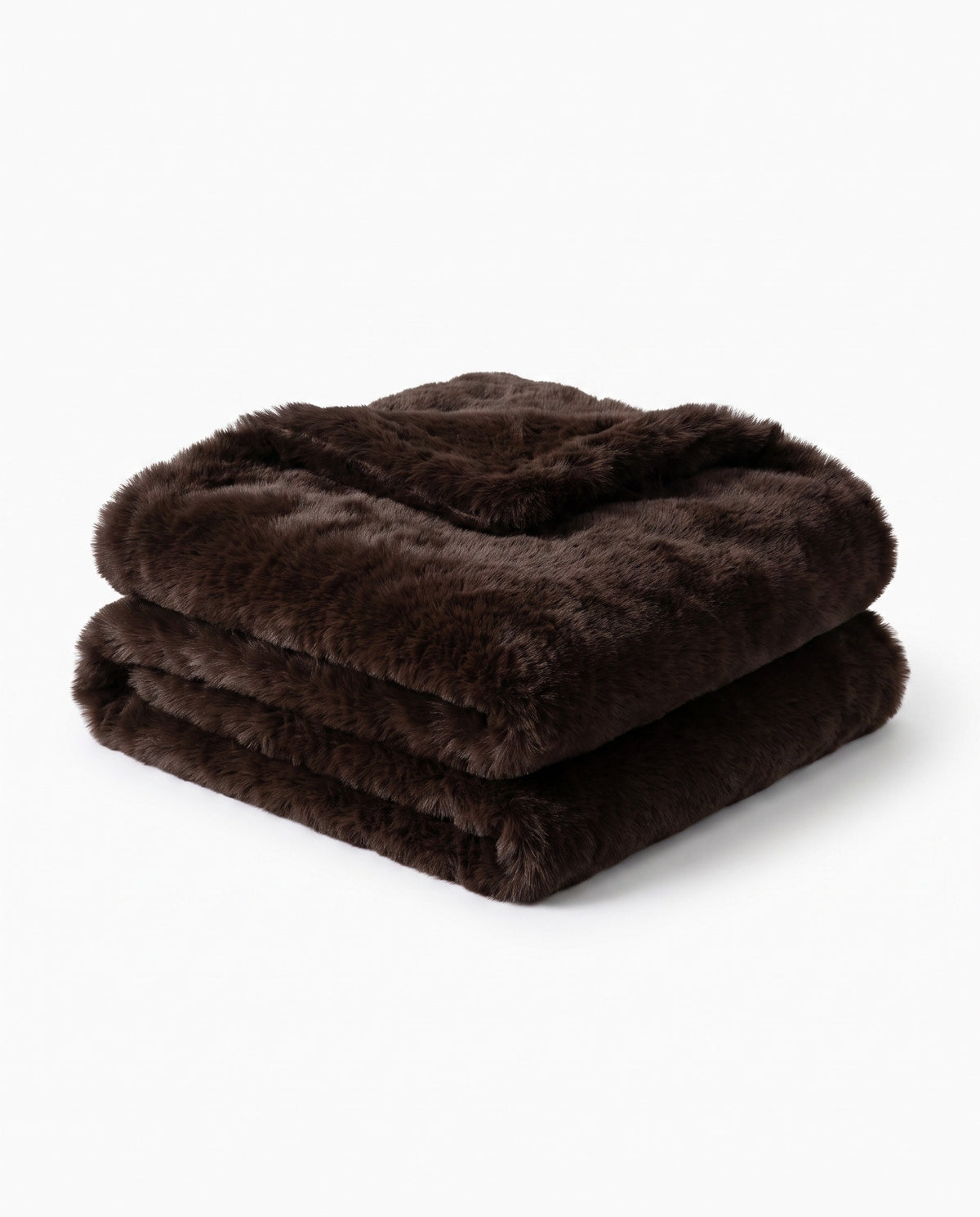 Faux Fur Throw & Pillow Cover Set | Soft Warm Handfeel
