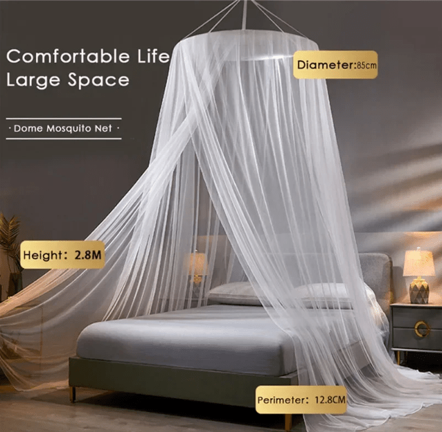 Foldable Mosquito Net for Beds from 39.4 to 78.7 Inch, Tool Free Setup, view 11