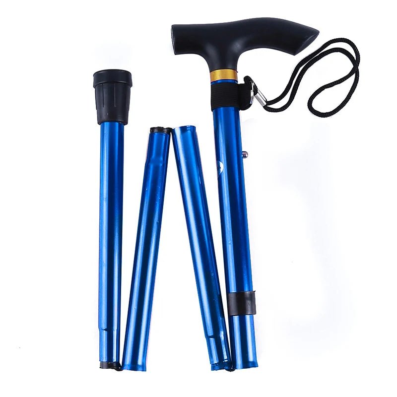 Folding Aluminum Walking Cane in Five Colors, 32.7 in Extended, view 11