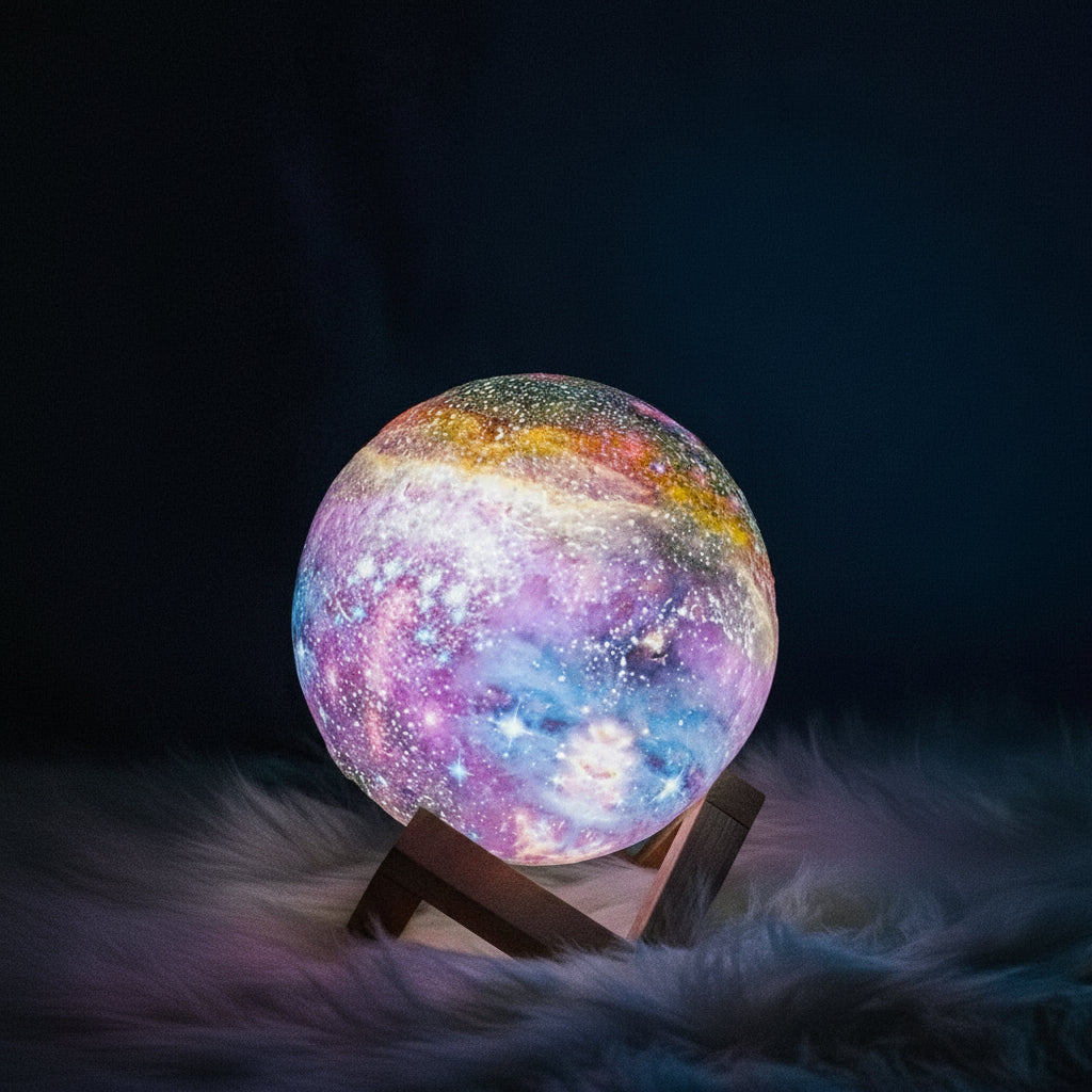 Galaxy Night Light with Dimmable Colors and Remote Control in Four Sizes, view 1