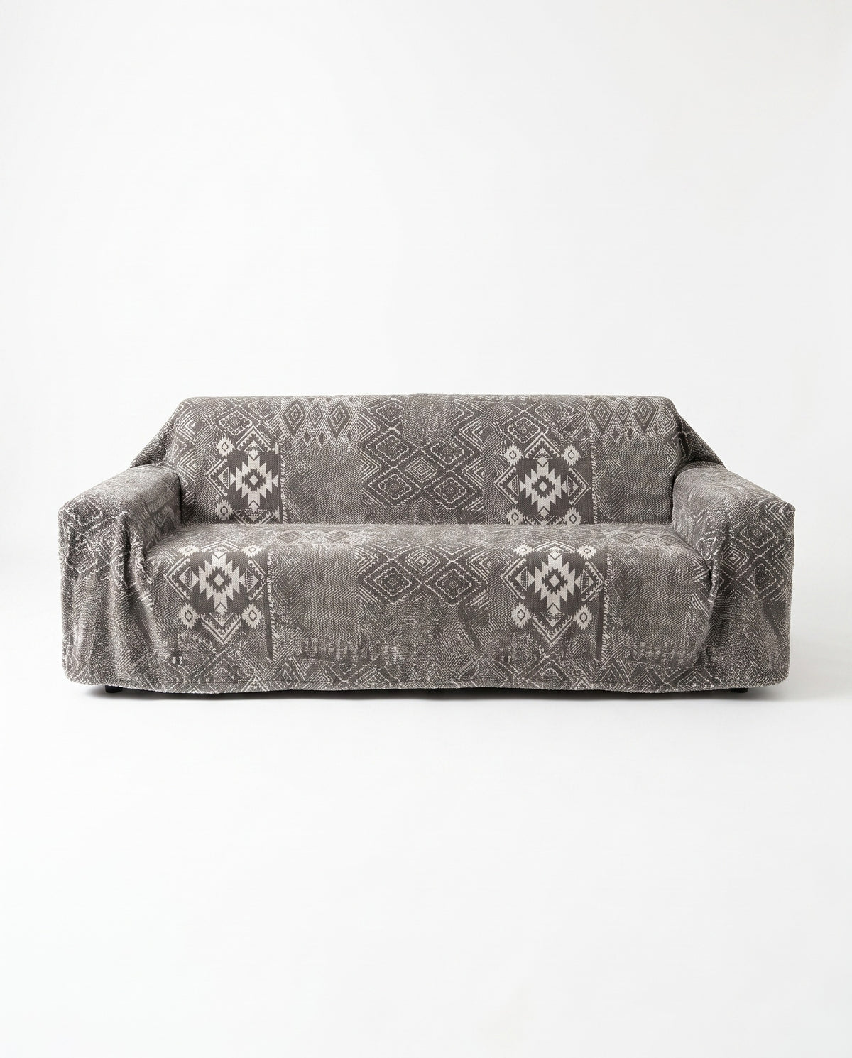 Gemometric Tribal Soft Pastel Pet-Friendly Multi-Purpose Minimal | Breathable, 71-165in