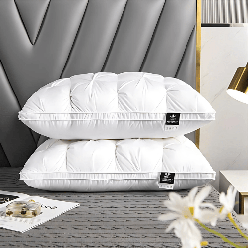 Goose Down Pillow, Hypoallergenic and Breathable, view 1