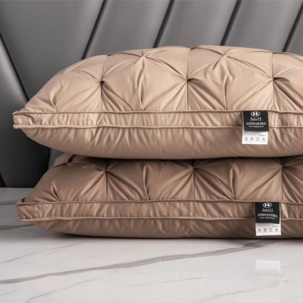 Goose Down Pillow, Hypoallergenic and Breathable, view 3