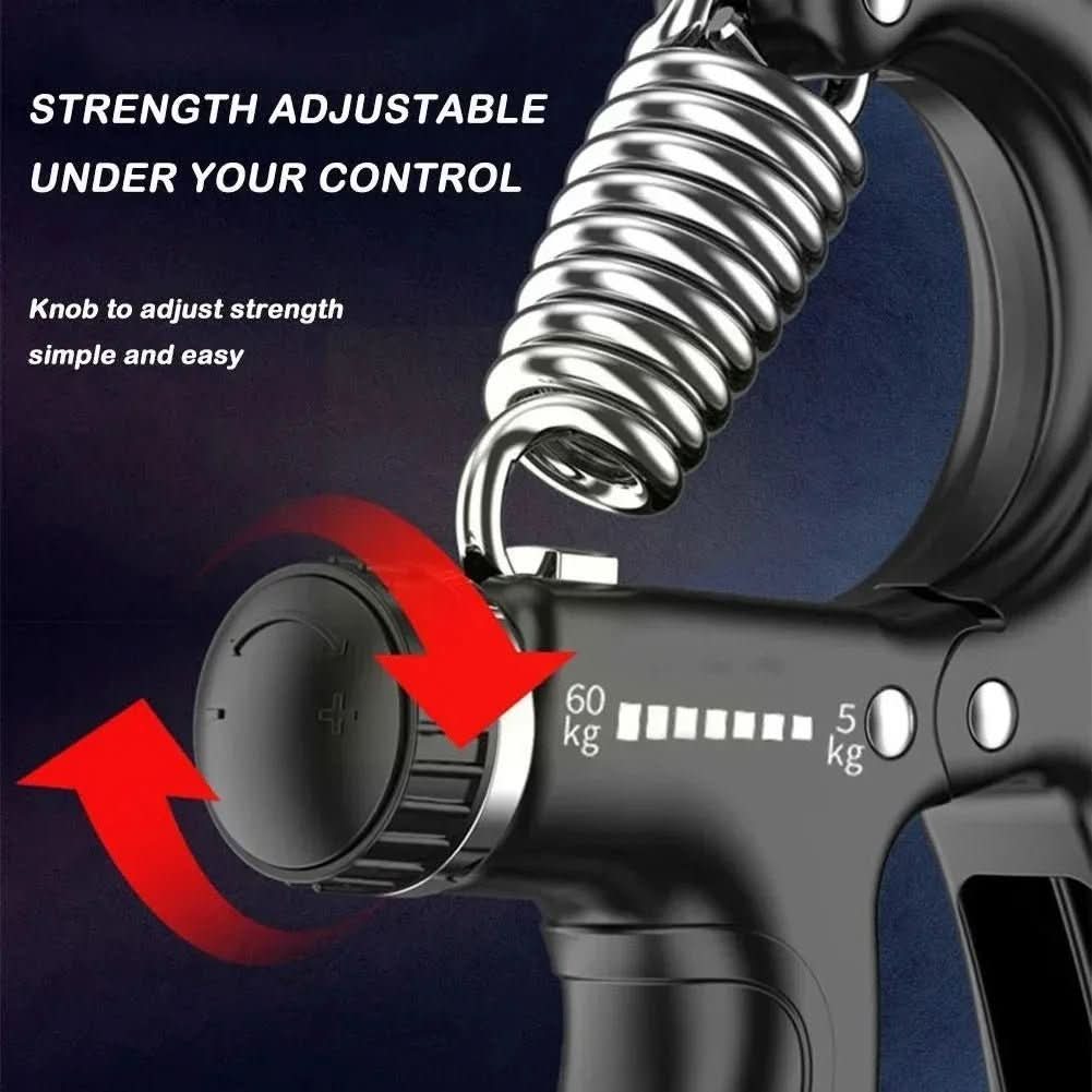 Hand Grip Strengthener with Adjustable Resistance from 11 to 132 lb, view 4