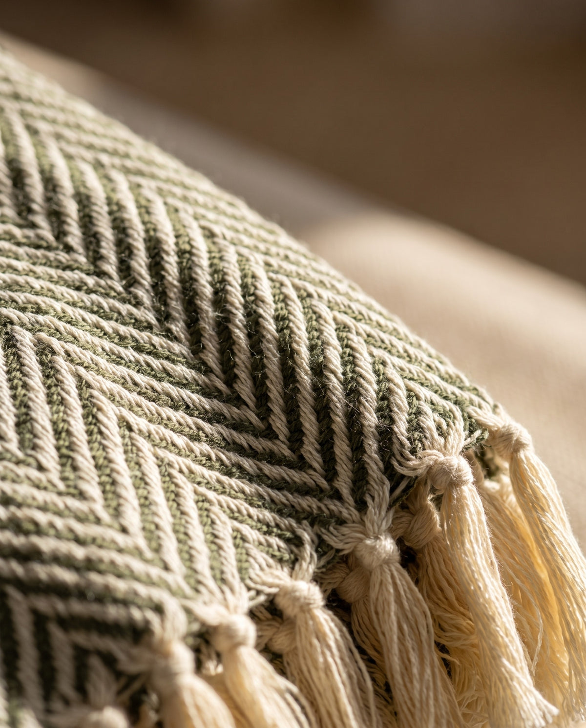 Herringbone Knit Throw Blanket | Machine Washable, 50-90in
