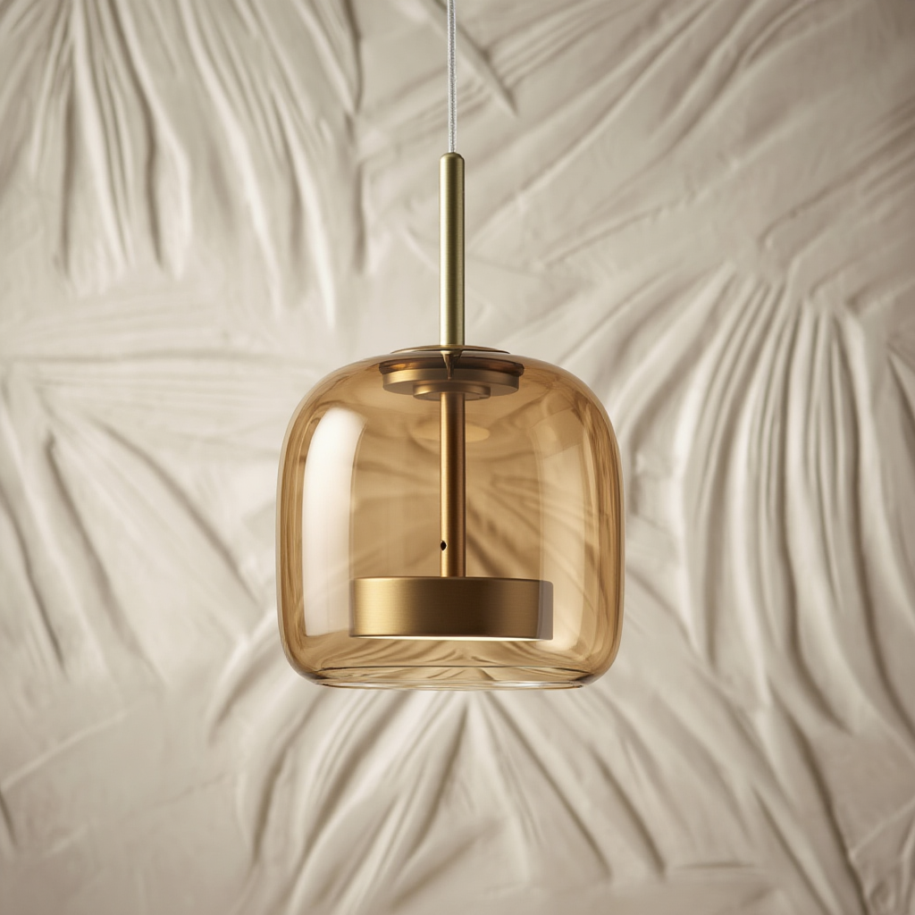 Glass Dome Pendant Light