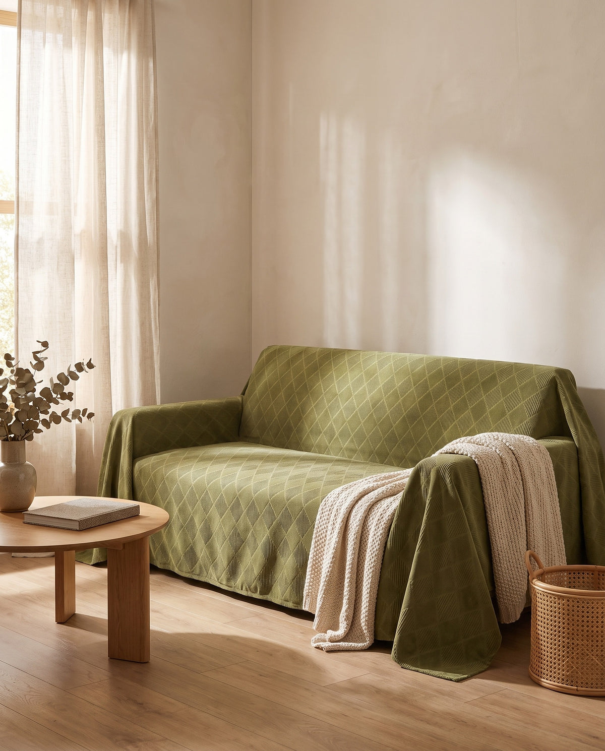 Hidden Gem Sofa Cover | Pet Friendly, 71-165in
