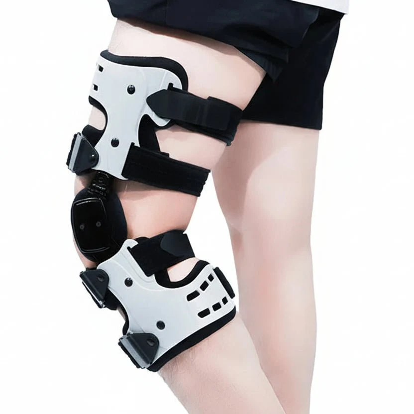 Hinged Knee Brace with Aluminum Stays and Foam Padding, 15.7 Inch, Left or Right, view 13