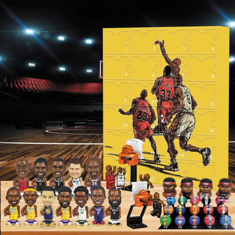 Basketball Advent Calendar by HoopCrest: Daily Holiday Surprises