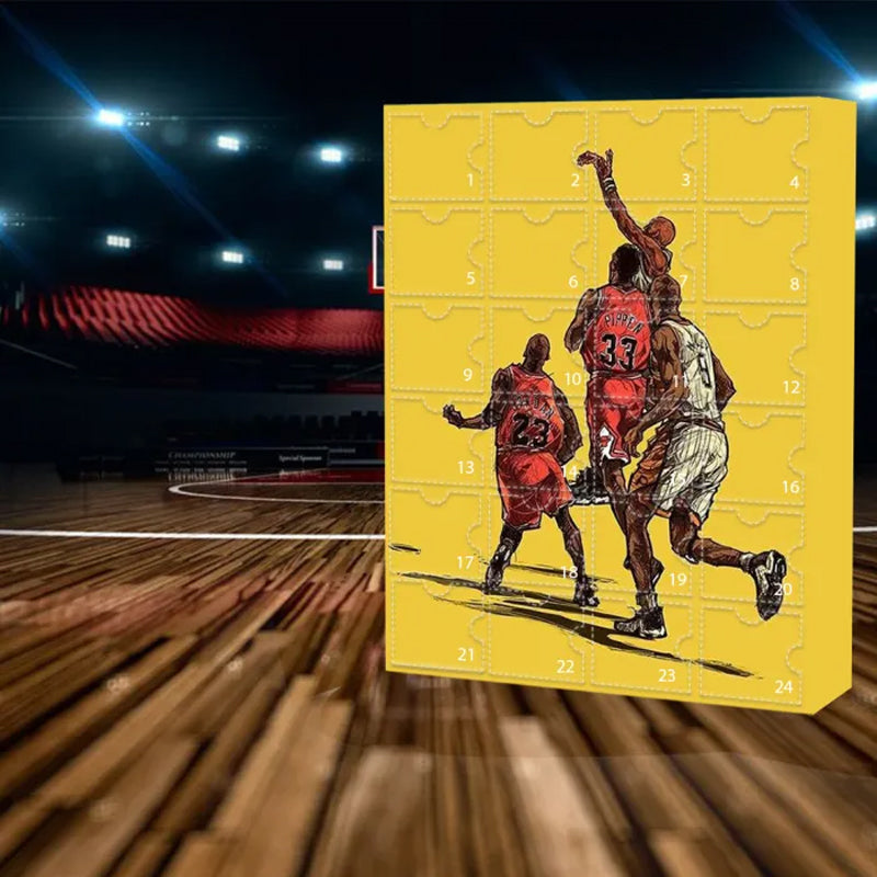 Basketball Advent Calendar by HoopCrest: Daily Holiday Surprises