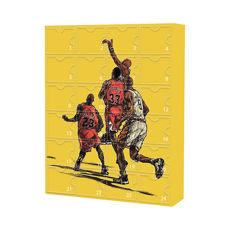 Basketball Advent Calendar by HoopCrest: Daily Holiday Surprises