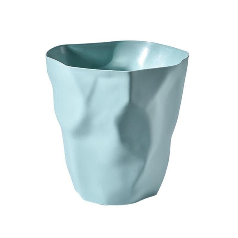 Irregular Shape Trash Can in Polypropylene, 10.2 x 10.6 Inch, view 7