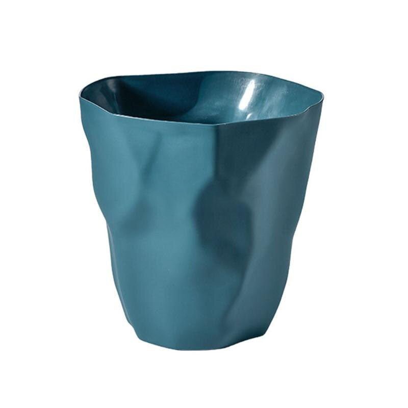 Irregular Shape Trash Can in Polypropylene, 10.2 x 10.6 Inch, view 8