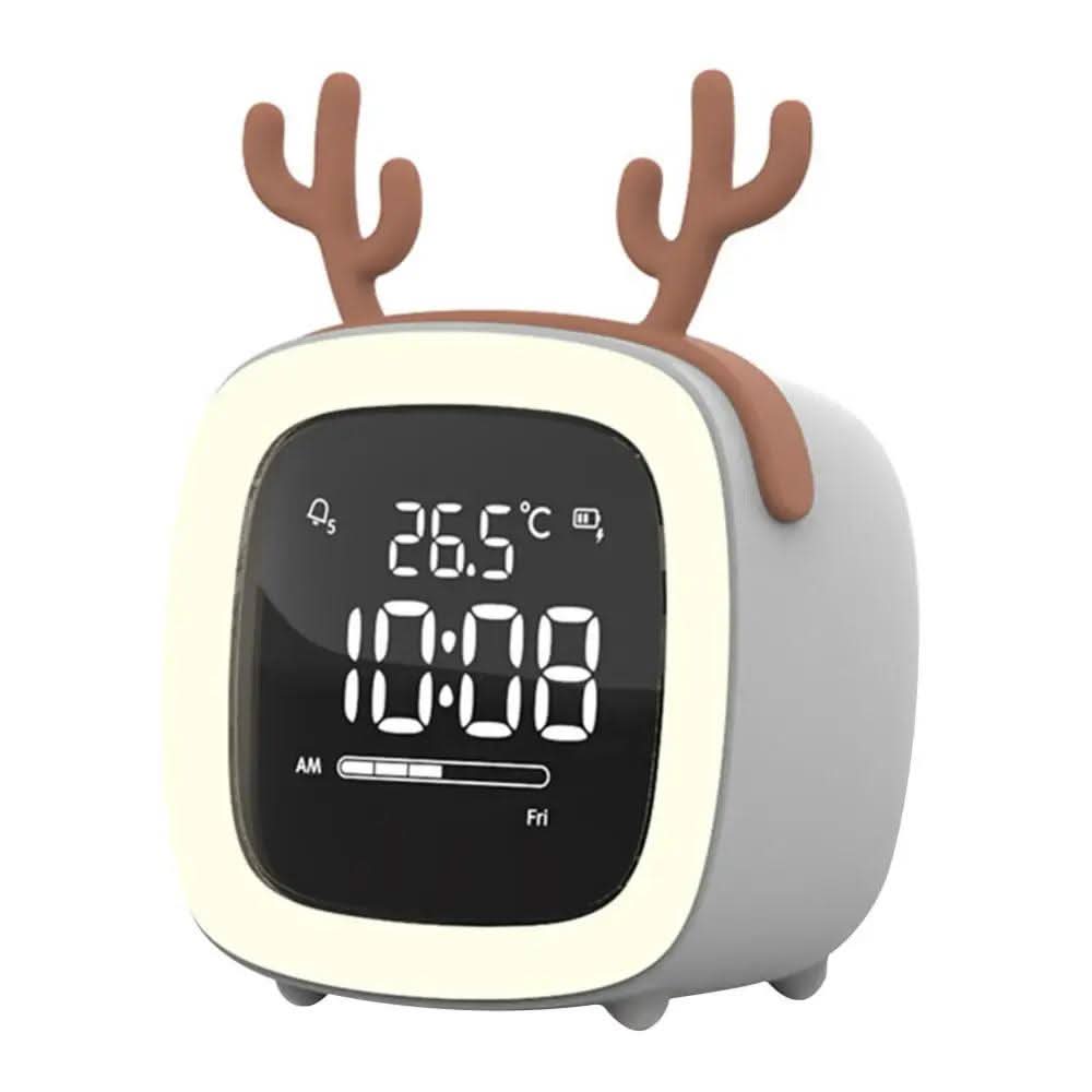 Kids Alarm Clock with Built-In Night Light and Energy Saving LED, view 10