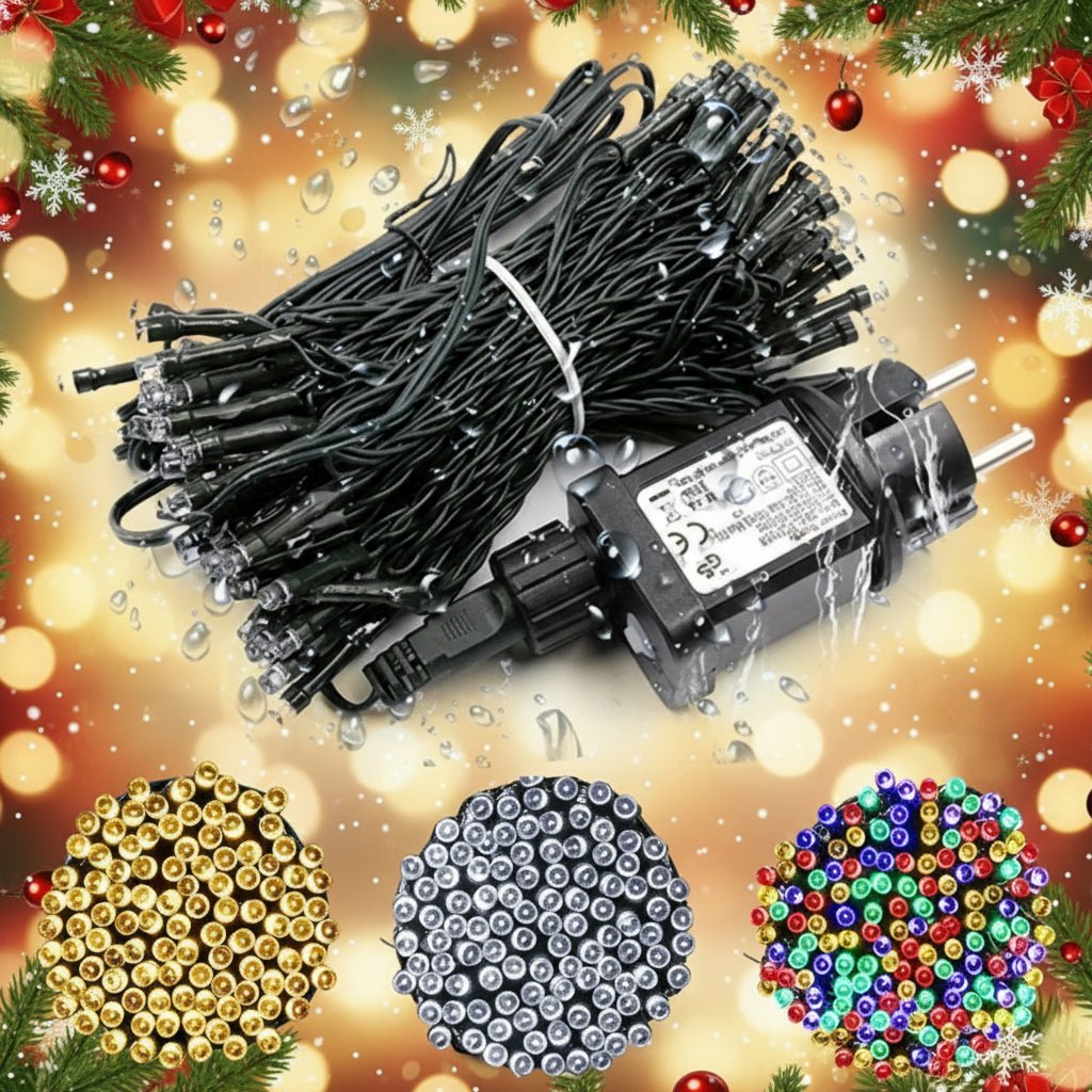 LED Curtain String Lights with IP44 in Five Lengths, Connect up to Nine Sets, view 2