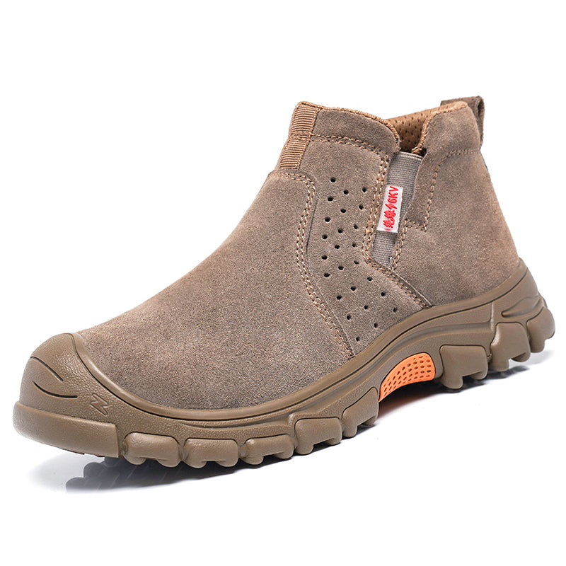 Lightweight Waterproof Safety Shoes with Slip Resistant Sole for Work, view 3