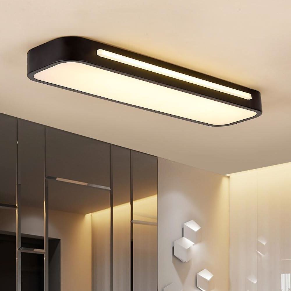 Linear LED Ceiling Light in Iron and Acrylic, 18.9, 22.8 or 30.7 Inch, view 2