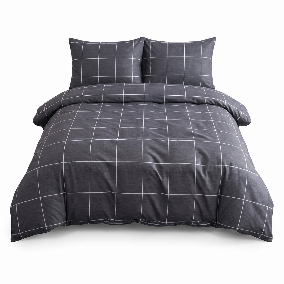 Luxe Duvet Cover Set | Soft Breathable Weave Bedsheet, 59-94in