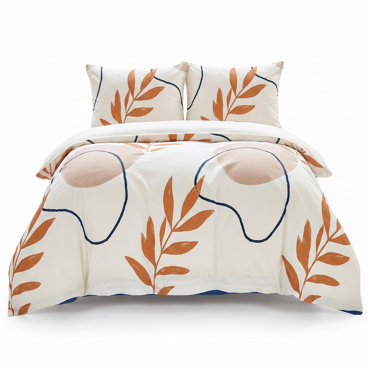 Luxe Duvet Cover Set | Soft Breathable Weave Bedsheet, 59-94in