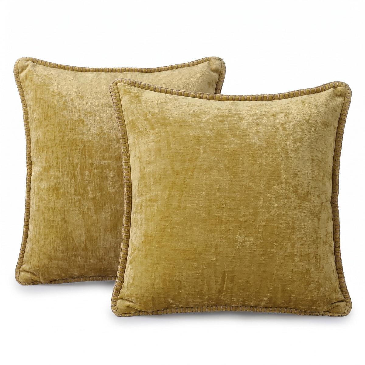 Stitched Edge Chenille Cushion Cover | Set of 2, 12-26in